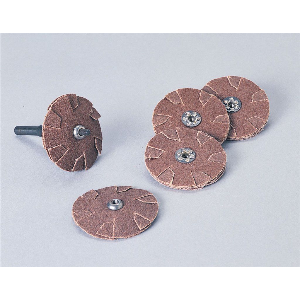 Abrasive Stars Overlap Slotted Discs Square and