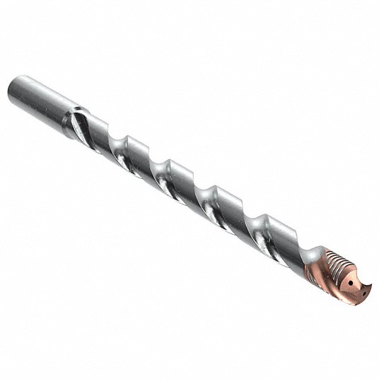 Carbide-Tipped Large and Deep Thru Hole Drill Bits