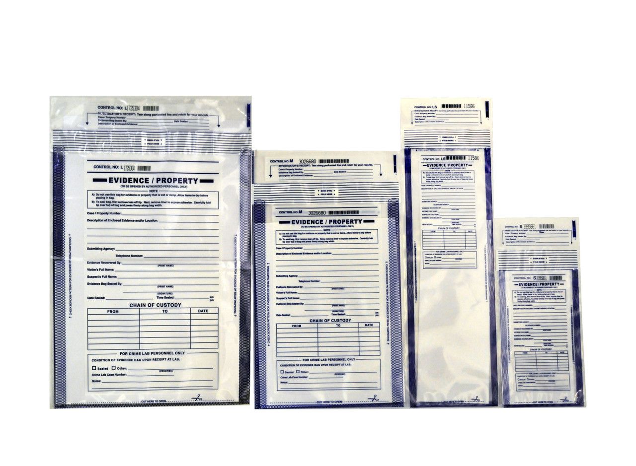 Evidence Bags and Collection Kits