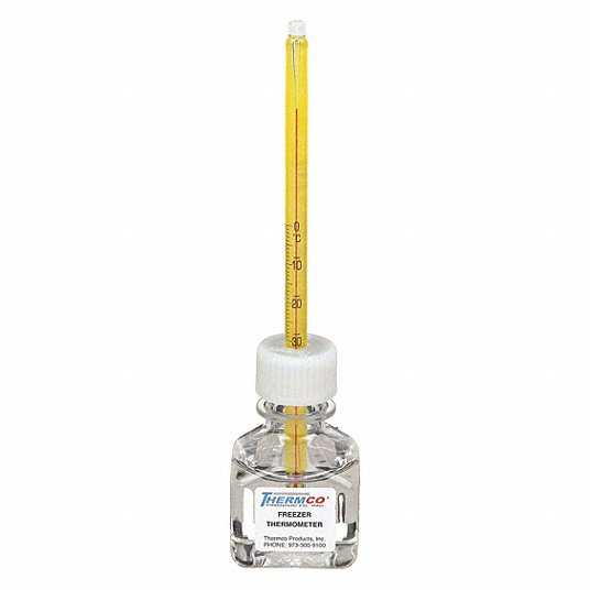 Critical Temperature Analog Bottle Thermometers