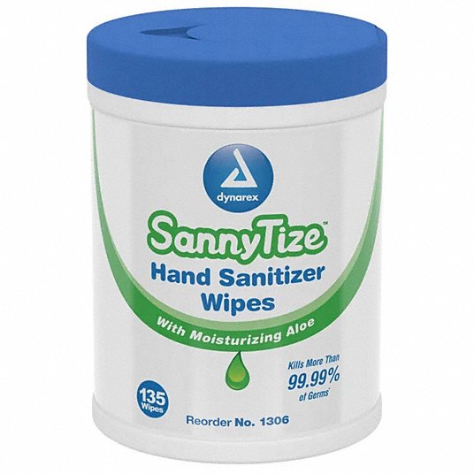 Hand and Body Cleaning and Sanitizing Wipes