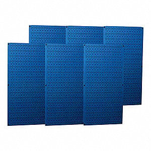 Stationary Pegboard Panels and Racks