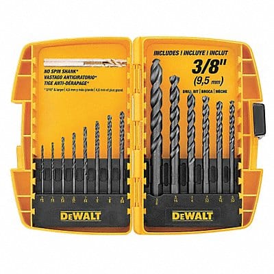 Jobber Length Drill Set 14pc HSS