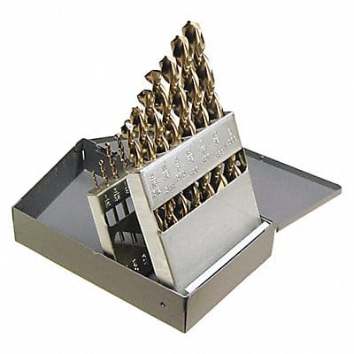 Jobber Drill Set 15 pc Cobalt