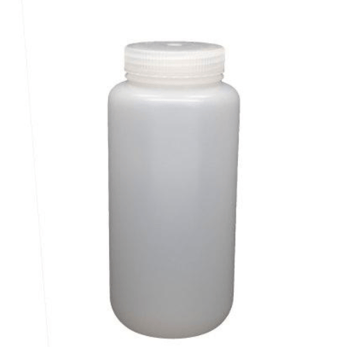 WIDE MOUTH BOSTON ROUND HDPE BOTTLE