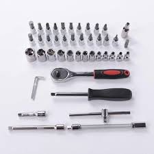 Socket Sets with Socket Bits and Drive Tools